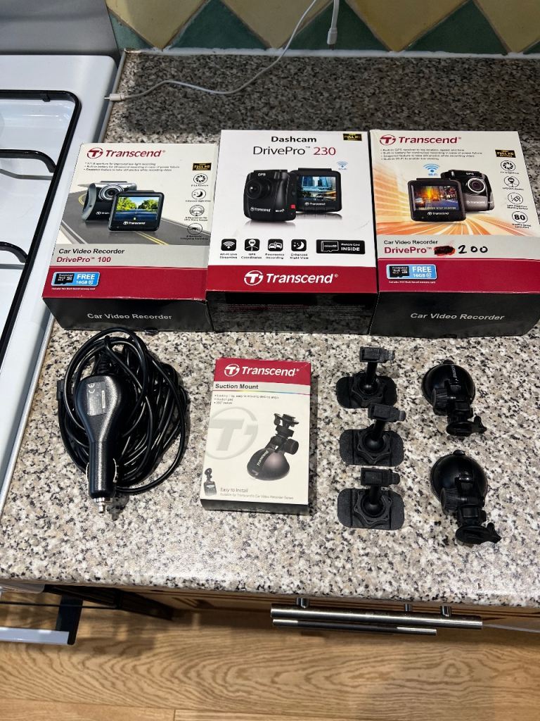 Transcend dash cam bundle