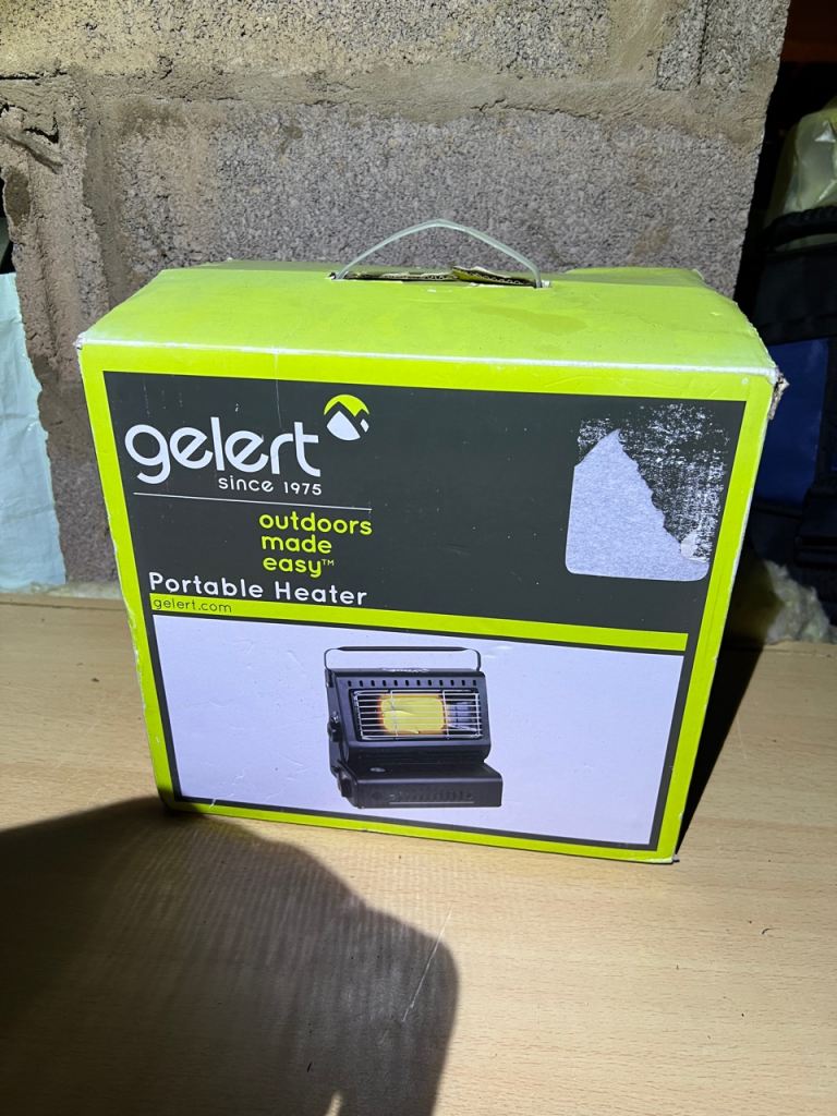 Gelert camping heater
