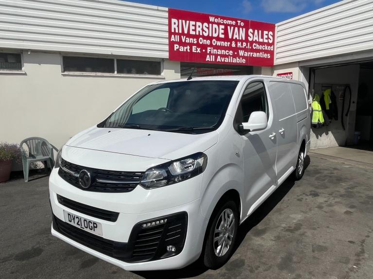 2021 Vauxhall Vivaro 2900 1.5d 100PS Sportive H1 Van PANEL VAN Diesel Manual