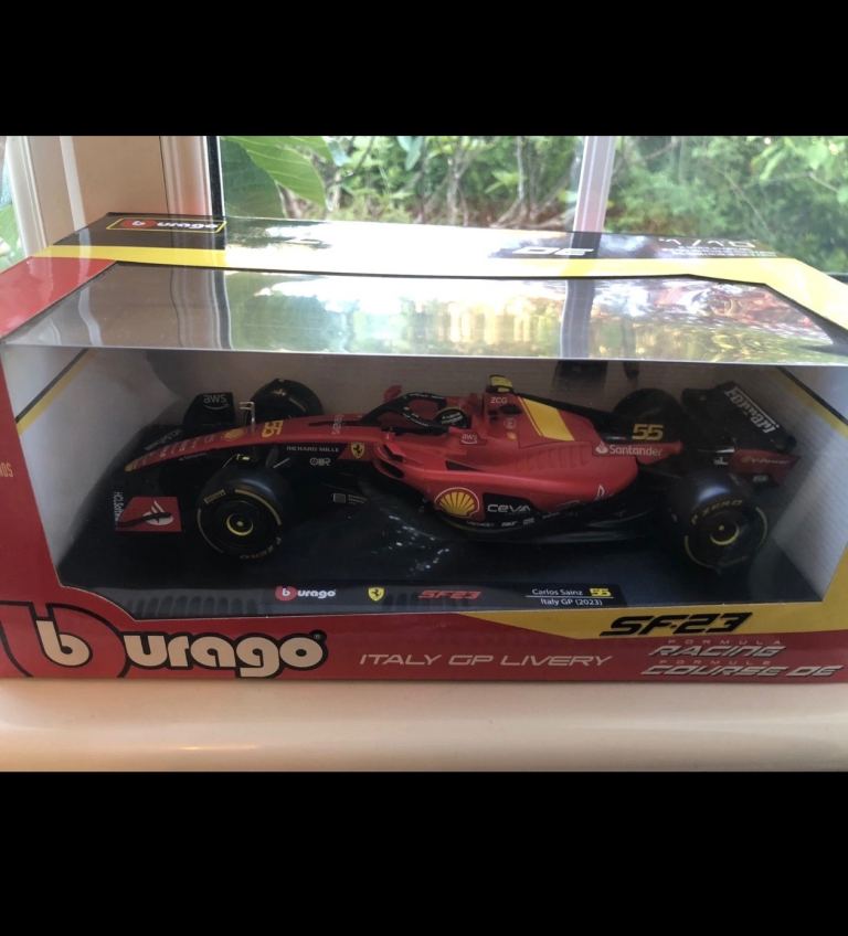 Bburago SF23 Ferrari F1 Model Car - New in Box