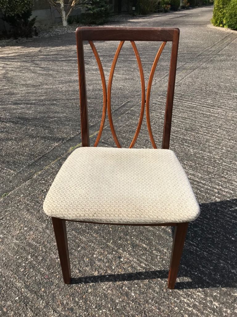 2 G Plan dining room chairs 