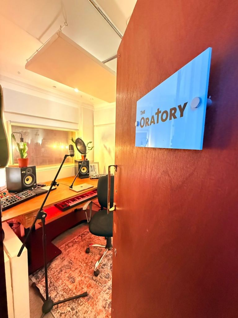 Soundproofed Music and Post-Production Studio Suite With Adjoining Vocal Booth