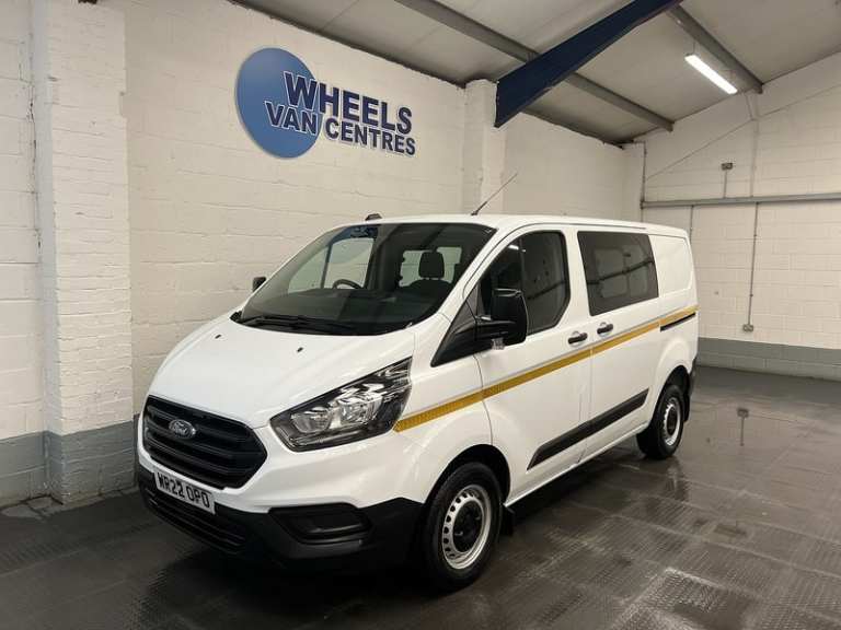 2022 Ford Transit Custom 2.0 300 EcoBlue Leader Crew Van Double Cab 5dr Diesel Manual L1 H1 Euro ...