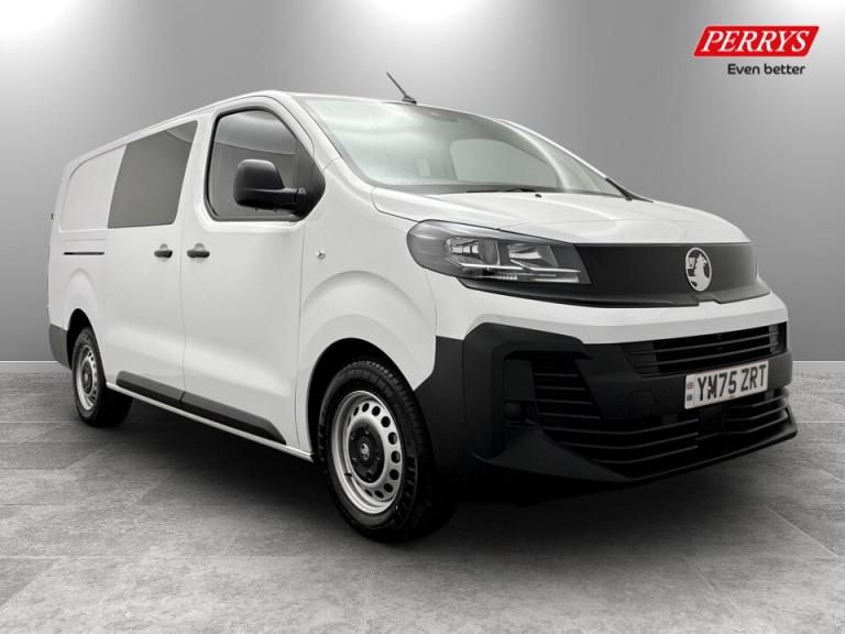 2026 Vauxhall Vivaro 2.0 Turbo D 145 Prime H1 Double Cab Crew Bus DIESEL Manual