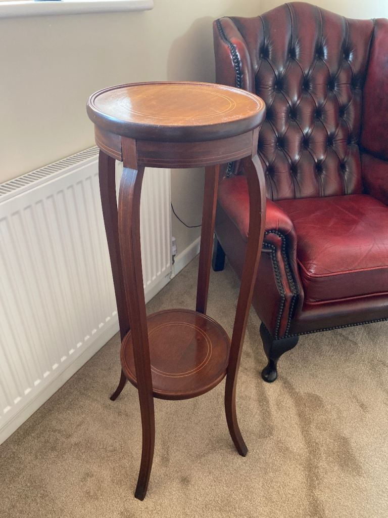 Lovely Wooden Plant Stand / Small Occasional Table