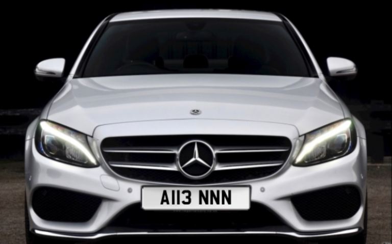 Allen Private Number Plate