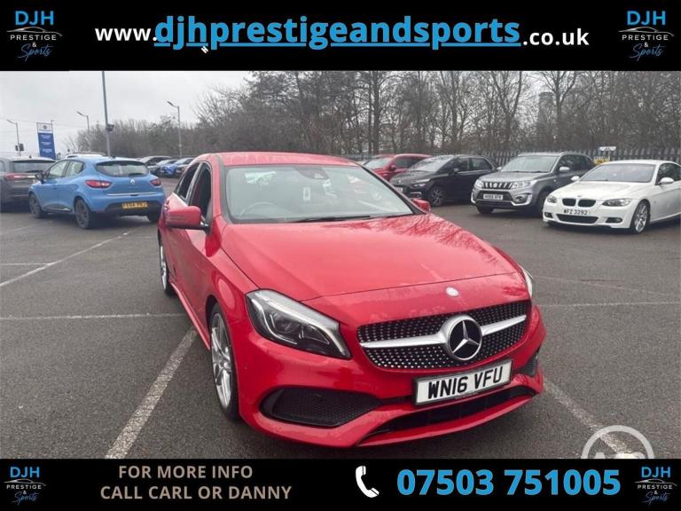  Mercedes-Benz A-Class 1.6 A180 AMG Line (Premium) Euro 6 (s/s) 5dr Petrol Manual