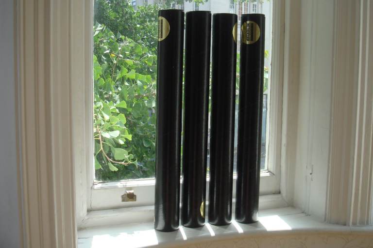 Four Empty Large Poster / Postage Tubes from Selfridges - All Four offered for £10 