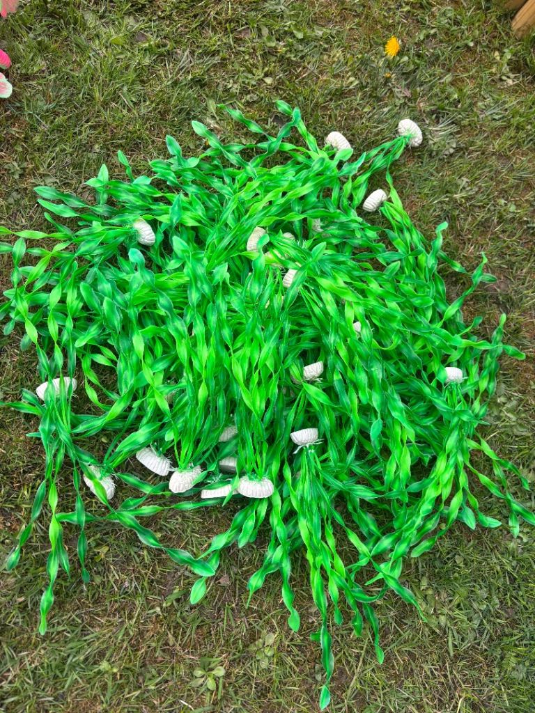 Artificial aquarium plants