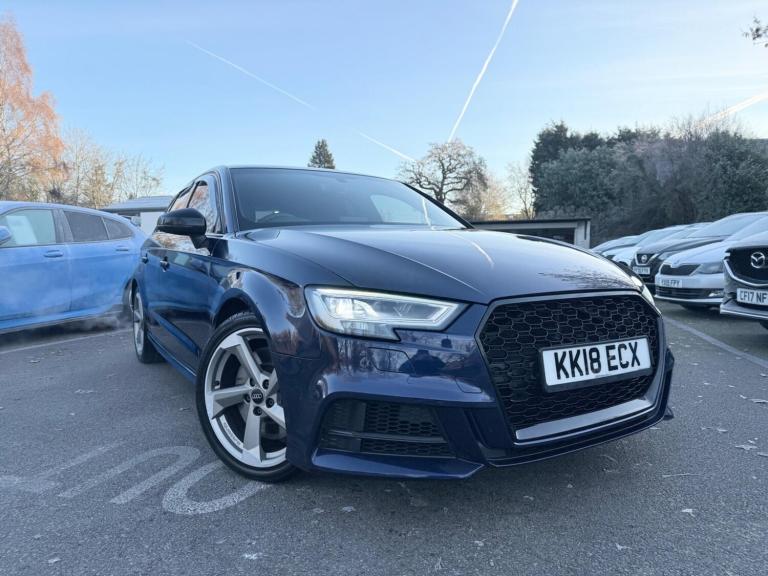  Audi S3 2.0 TFSI Black Edition Sportback S Tronic quattro Euro 6 (s/s) 5dr Petrol Automatic