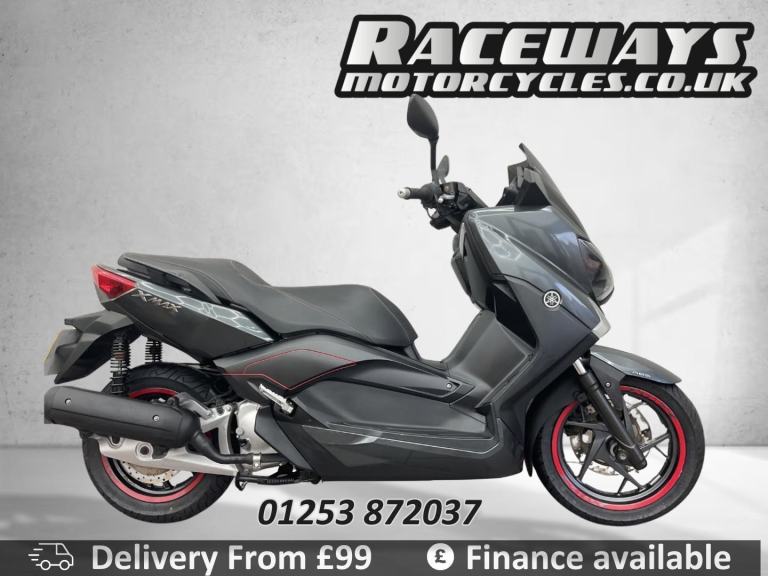 YAMAHA XMAX [Phone number removed]REG 9,026 MILES GREY USED MOTORCYCLE 124CC