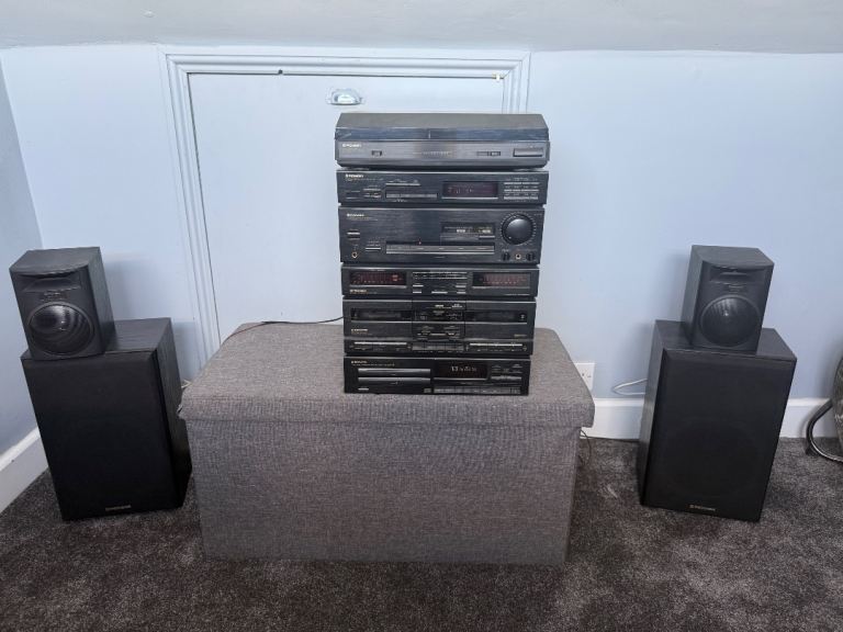 Pioneer hi-fi stereo system from 1990s