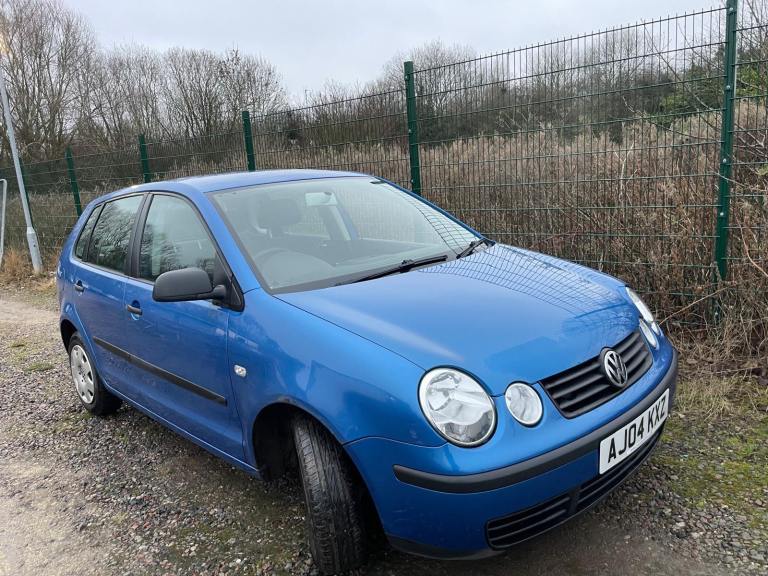 VW POLO 1.2 S 04 REG BLUE 5 DOOR MOT JUNE 9TH 2026 SERVICE HISTORY LOW INSURANCE 48+MPG