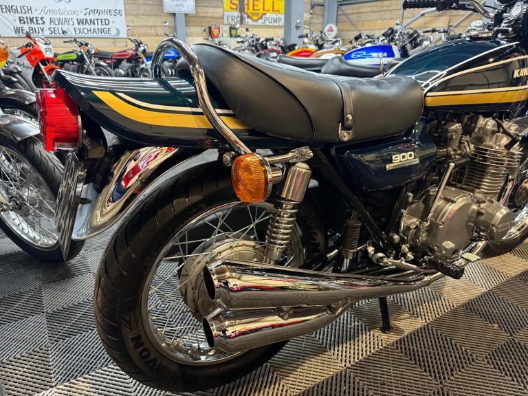 1974 Kawasaki Z1 B 900, restored and owned by Allan Millyard, outstanding, px 