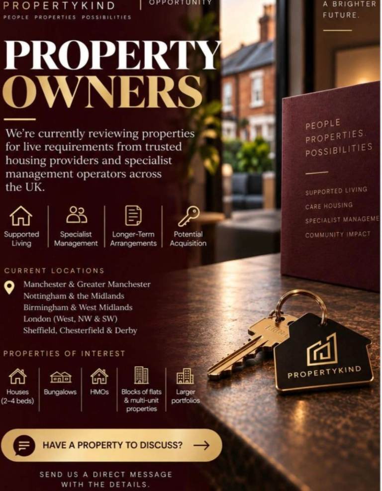 Landlords Wanted | Supported Living & Specialist Accommodation
