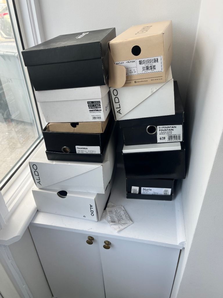 Women’s Shoe Boxes - UK6 empty and FREE