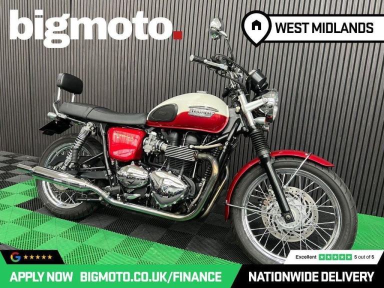 2012 12 TRIUMPH BONNEVILLE T100 FINANCE SPECIALISTS APPLY NOW
