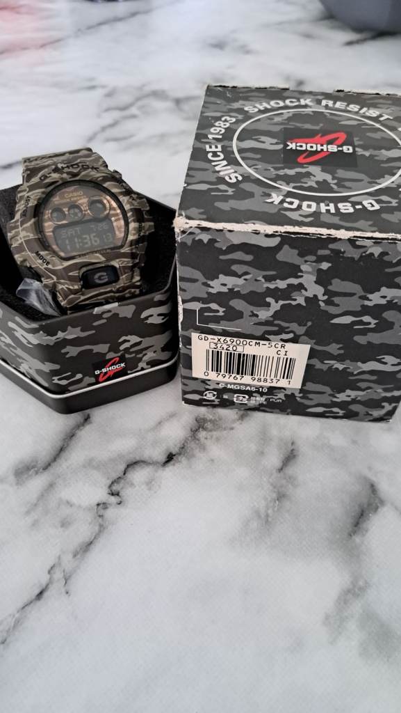 CASIO G-SHOCK GDX6900CM-5CR Camo 100%BRAND NEW  100%AUTHENTIC