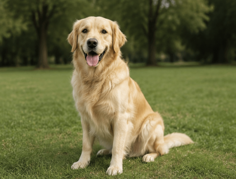 Golden Retriever puppy ready for a loving home