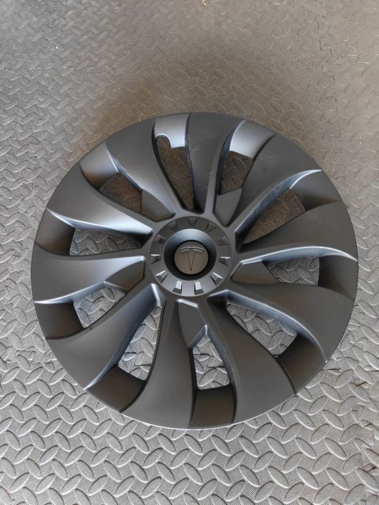 SAKURA CLASSIC 18" Wheel Covers for Tesla Model 3 2019 - 2023 (Matt Black)