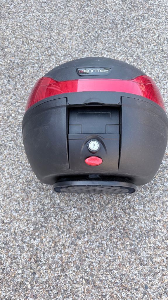 Renntec Motorcycle Top Box and Fitting Plate