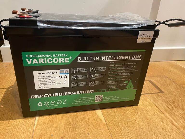 Varicore LifePo4 Battery 310Ah/3600Wh/3.6KWh 12V/14.8V Leisure/Solar/Deep Cycle - New