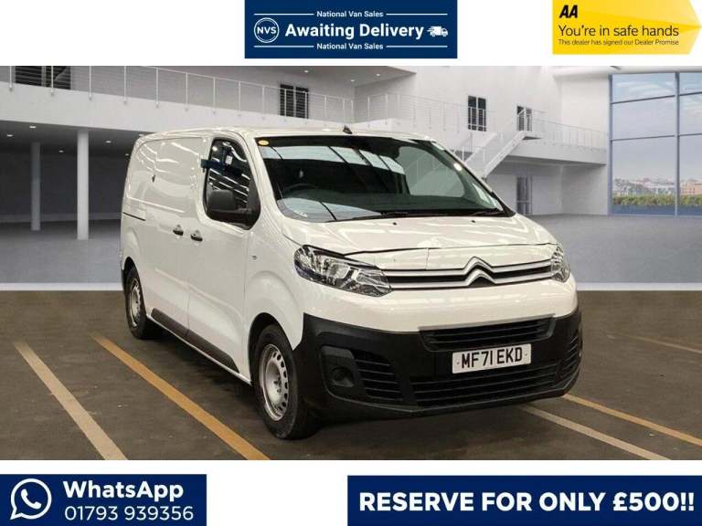 2021 Citroen Dispatch 1.5 BlueHDi 1000 Enterprise M FWD 2 Euro 6 (s/s) 6dr PANEL VAN Diesel Manual