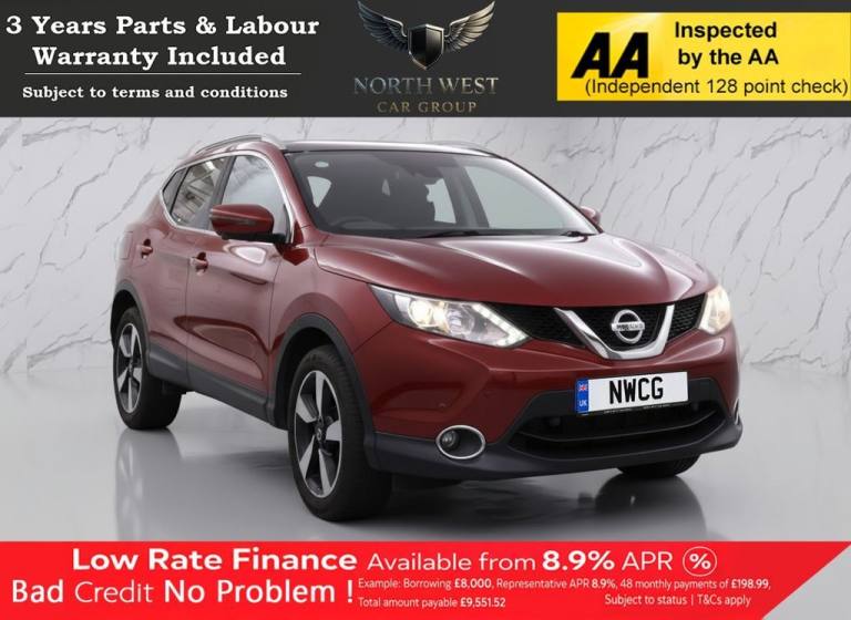 2015 Nissan Qashqai 1.2 DIG-T n-tec+ SUV 5dr Petrol Manual 2WD Euro 5 (s/s) (115 ps) ***DRIVE A H...
