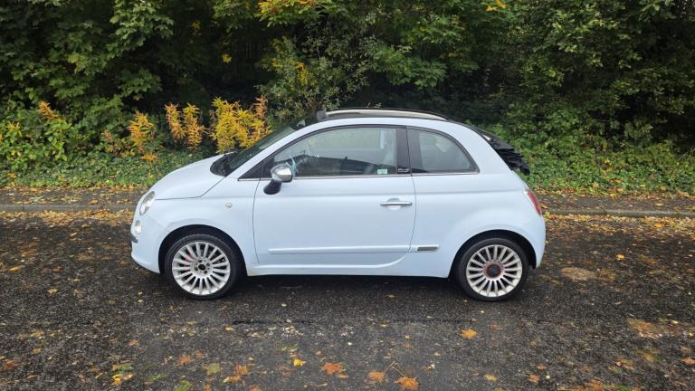 Fiat, 500, Convertible, 2009, Manual, 1368 (cc), 3 doors