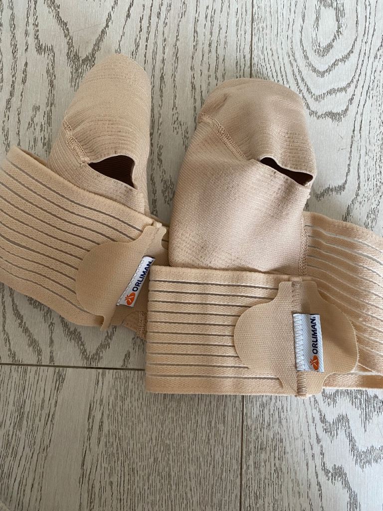 Orliman wrist support for arthritis, sprains, or joint pain relief.