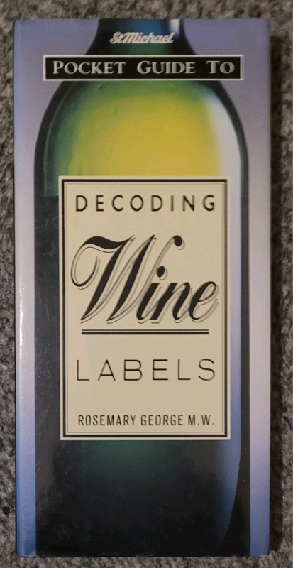St. Michael Pocket Guide to Decoding Wine Labels Book