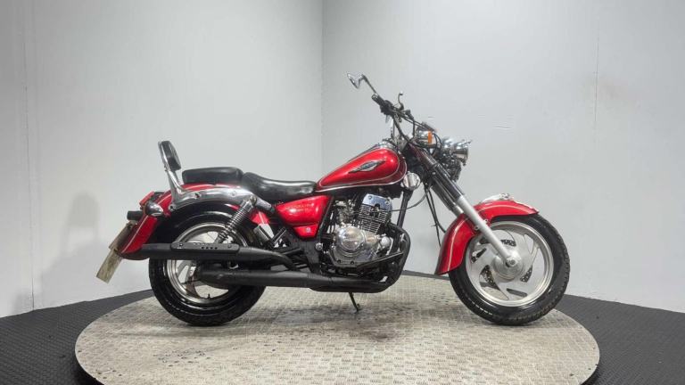 Jinlun JL 125 2007 RUNNING CRUISER BIKE SPARES OR REPAIR PROJECT BIKE 125CC