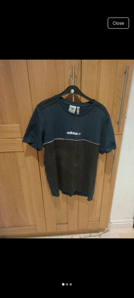 Adidas two tone t shirt 