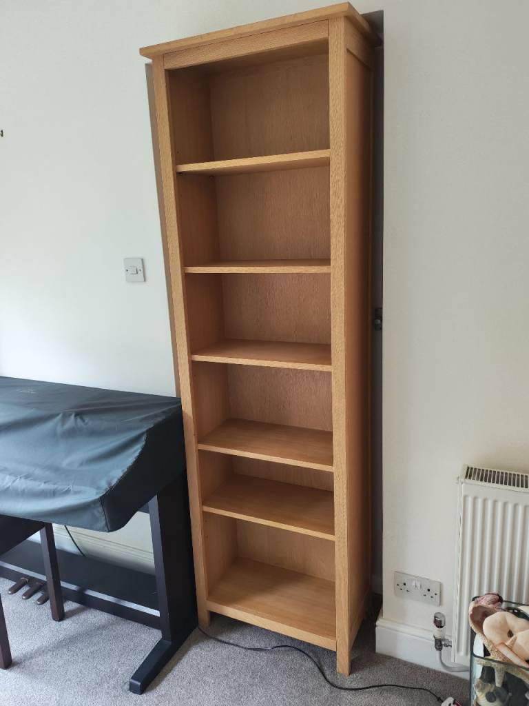 Corndell Nimbus Oak Tall Bookcase