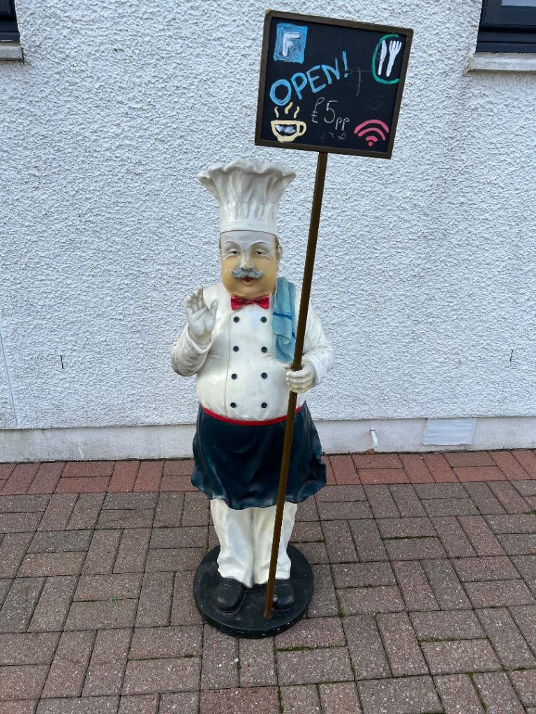 Chef Statue