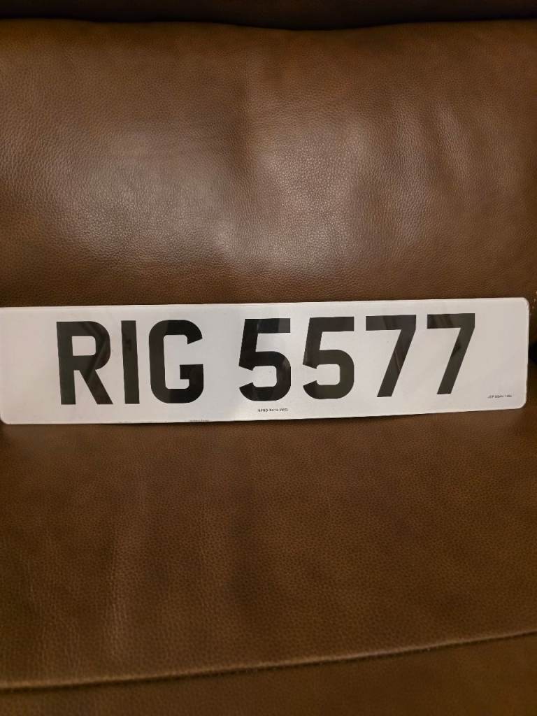 Dateless cherished number plates 