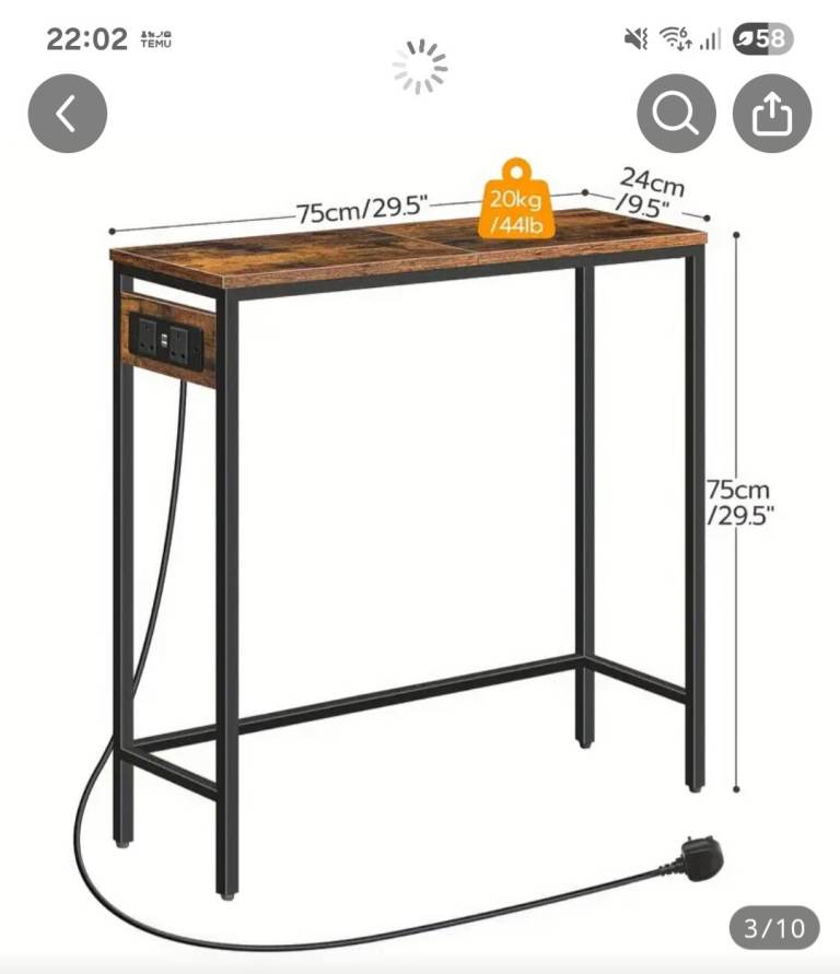 New console table/ radiator cover