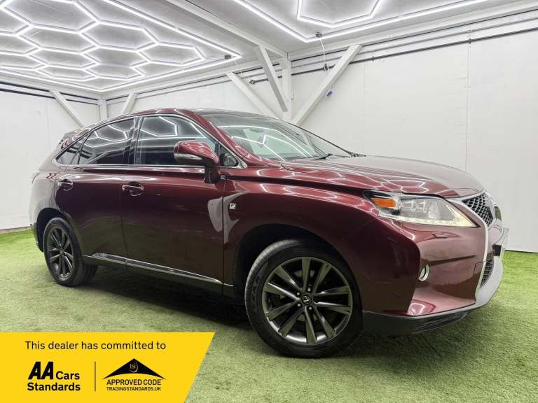 2012 Lexus RX 450h 3.5 F-Sport 5dr CVT Auto ESTATE PETROL/ELECTRIC Automatic