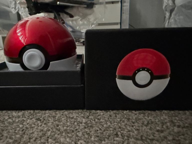 Brand new Pokémon Poke ball power bank. Can negotiate if interested.