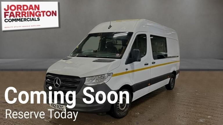 2021 MERCEDES BENZ SPRINTER 315 RWD EURO 6 ULEZ CREW CAB / WELFARE / MESS VAN