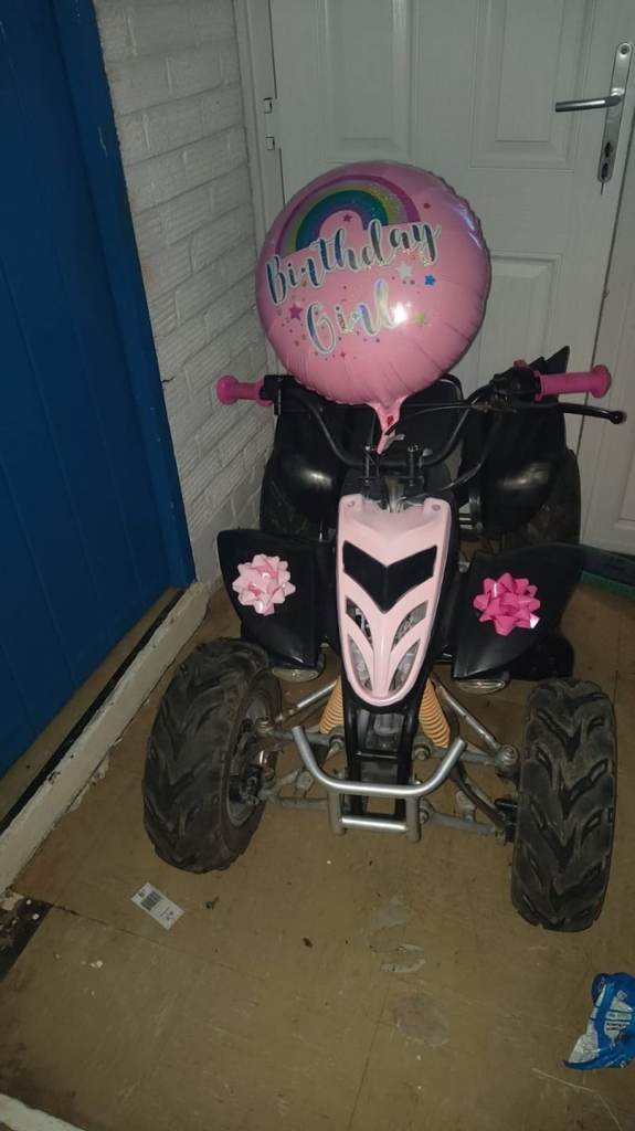 Kazuma falcon 90cc automatic quad