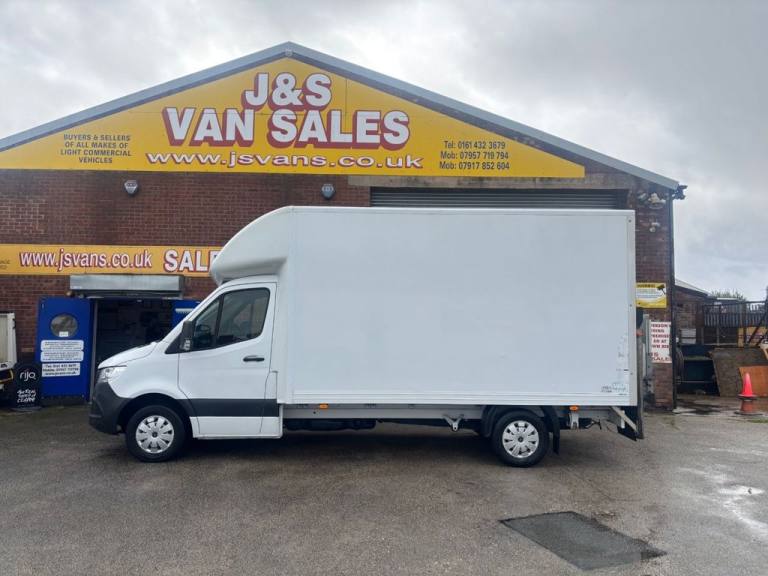2021 71 MERCEDES-BENZ SPRINTER 2.1 314 CDI PROGRESSIVE LUTON BOX VAN TAIL LIFT E