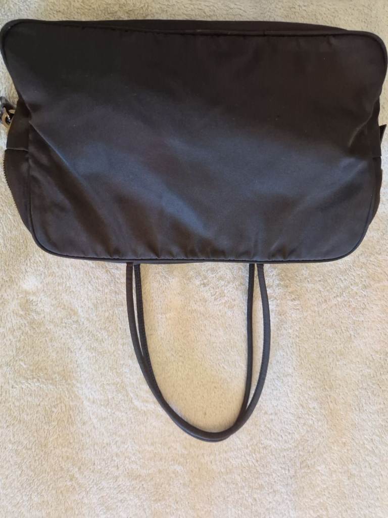 Prada black Tessuto bag