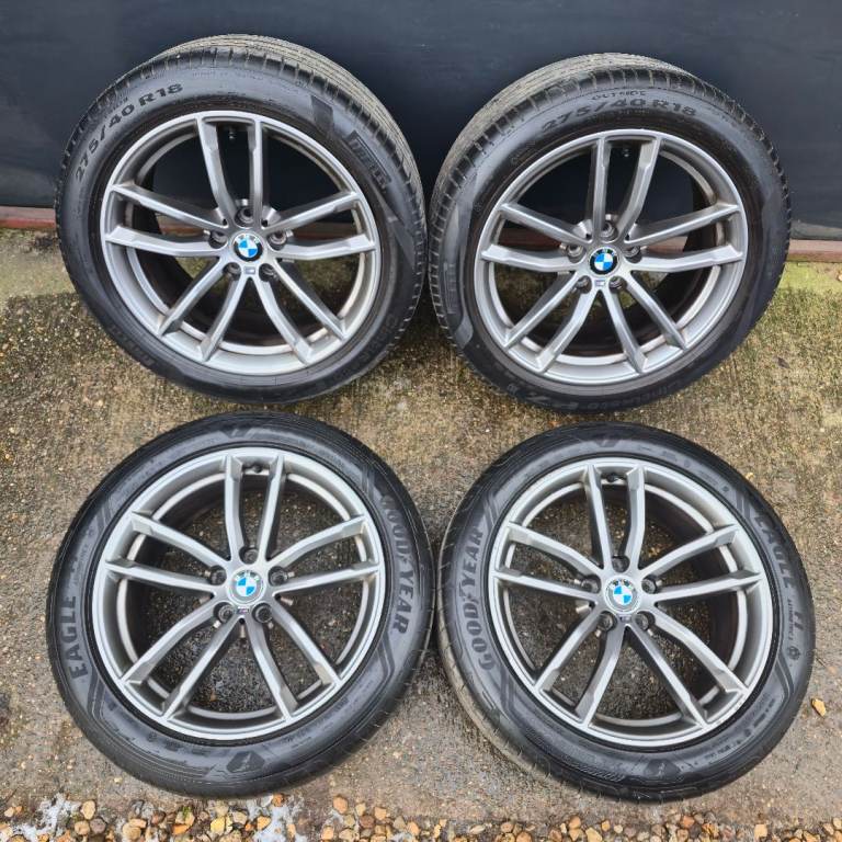 Genuine BMW 662M 18" MSport Alloy Wheels 5 6 series g30 g31