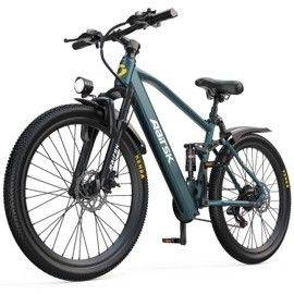 E BIKE Aairsk GT900 Electric Mountain Bike - New, Dual Suspension