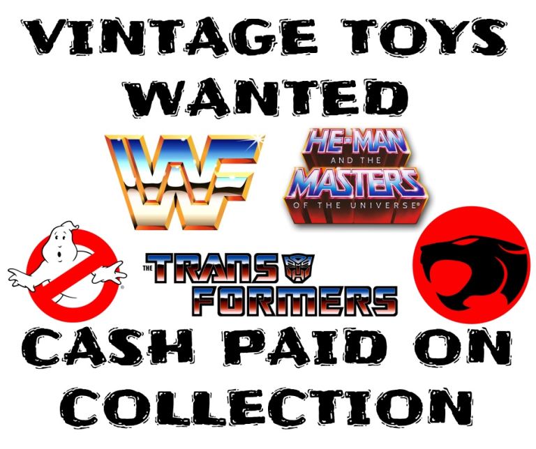 W2B Vintage Star War, action men, turtles, he man, transformers, Gi joe toys