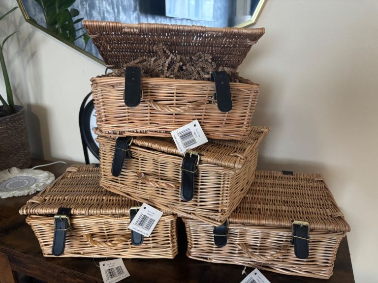 New Wicker Gift Baskets 