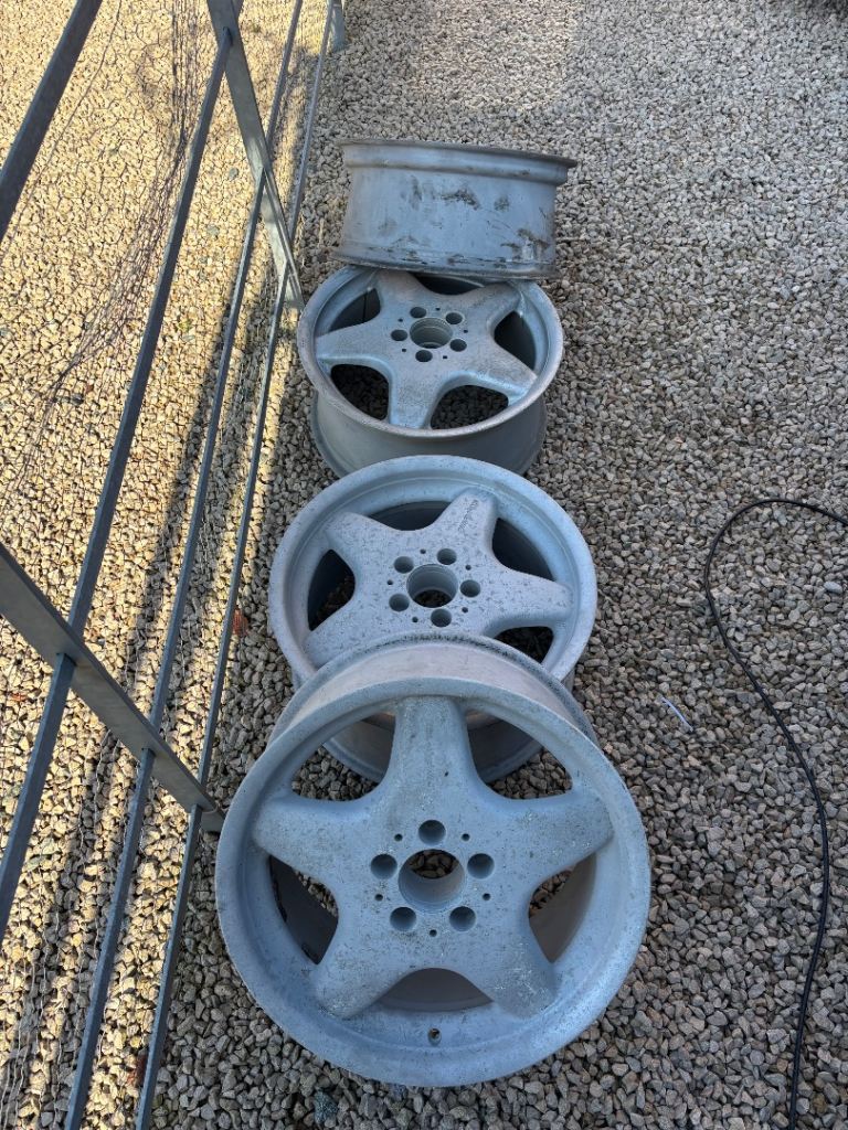 MERCEDES SLK R170 AMG 17” ALLOY WHEELS STAGGERED X 4