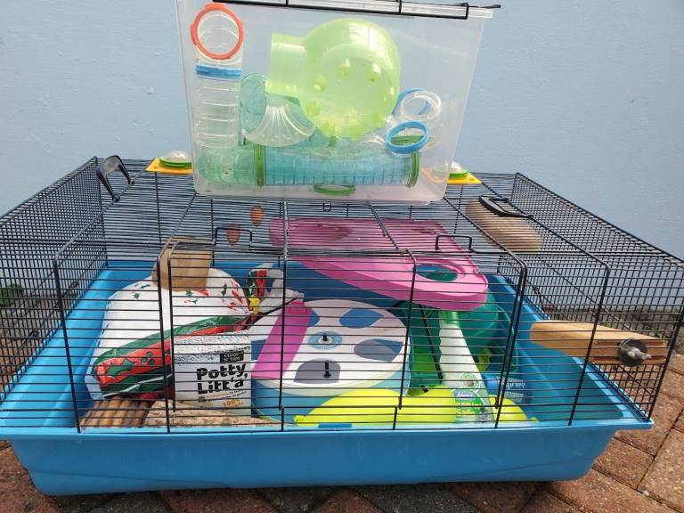 HAMSTER CAGE with lots of accessories