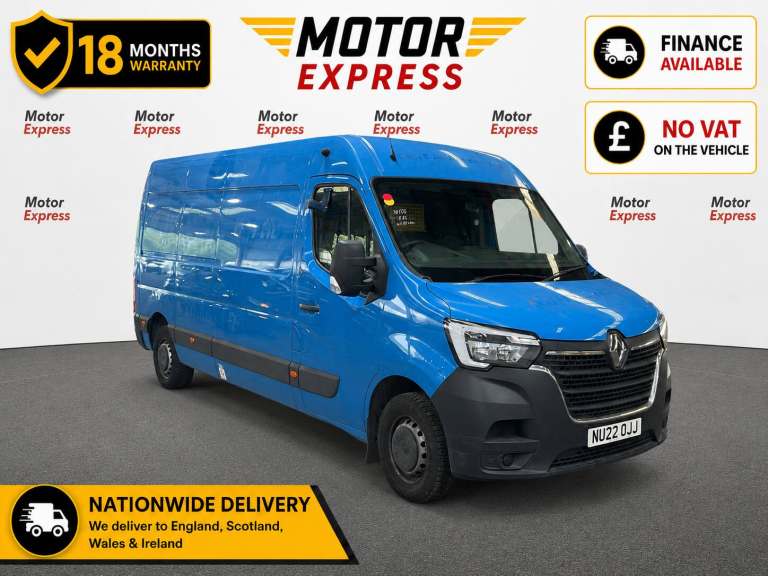 2022 Renault Master LM35 ENERGY dCi 150 Business Medium Roof Van PANEL VAN Diesel Manual
